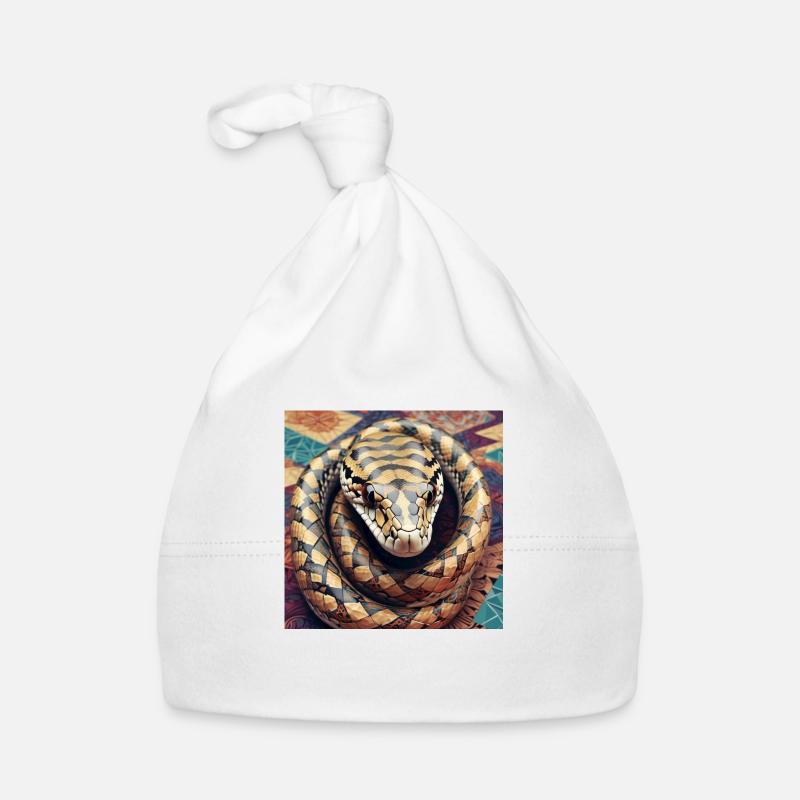 Snake Shirt Gift Design Apparel Organic Baby Cap