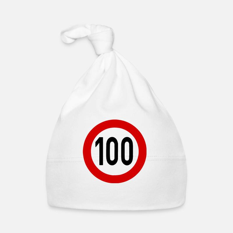 Speed limit 100 Organic Baby Cap
