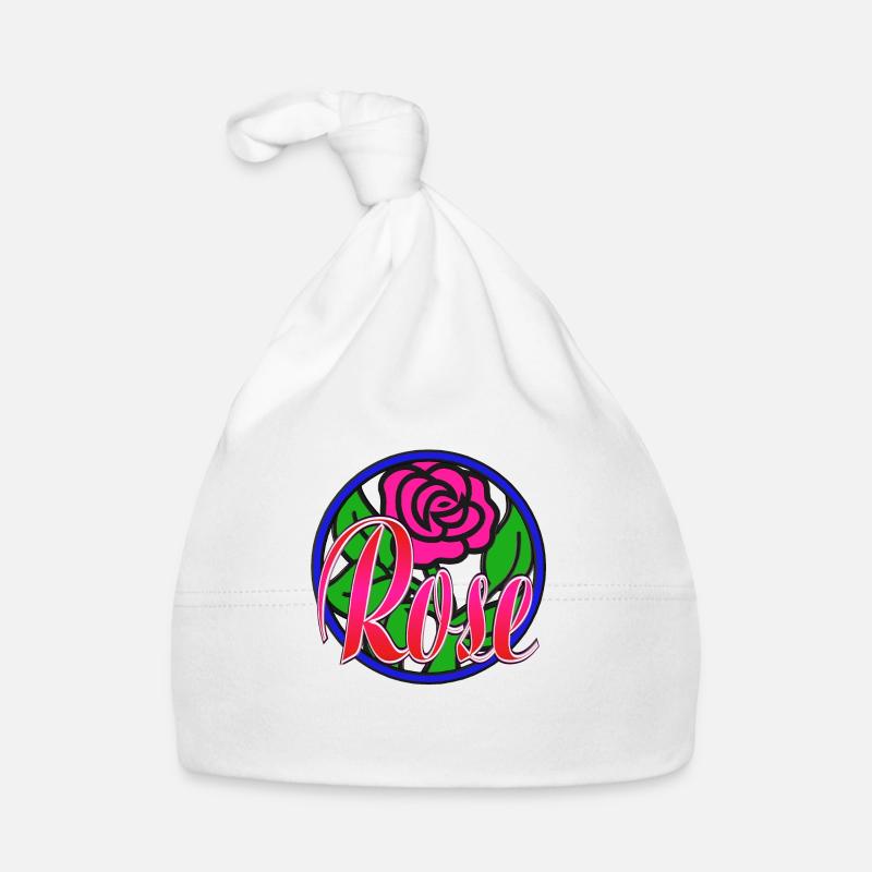 Rose Organic Baby Cap