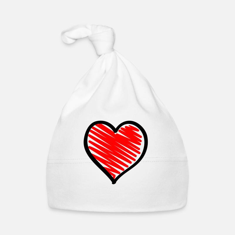 Heart Baby Bio-Mütze