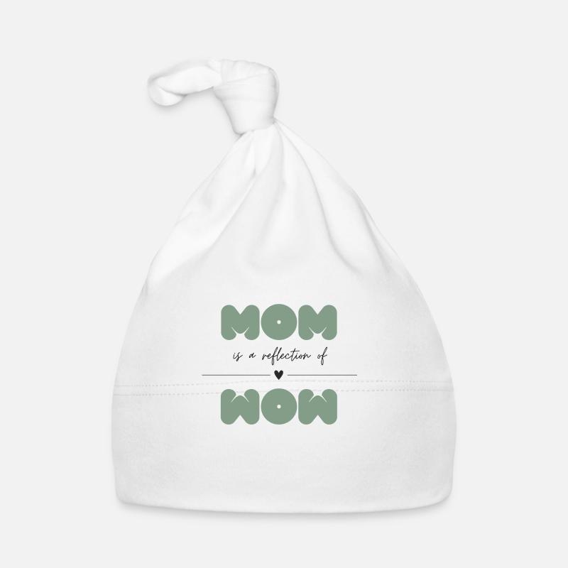 Beste Mom / Mama Design Baby Bio-Mütze