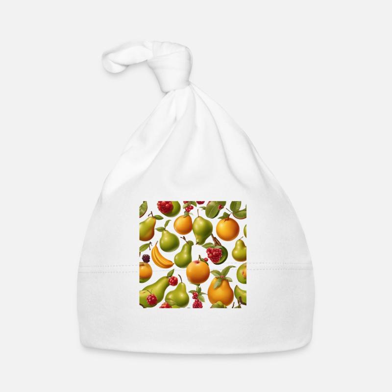 Frugt Babyhue af økologisk bomuld