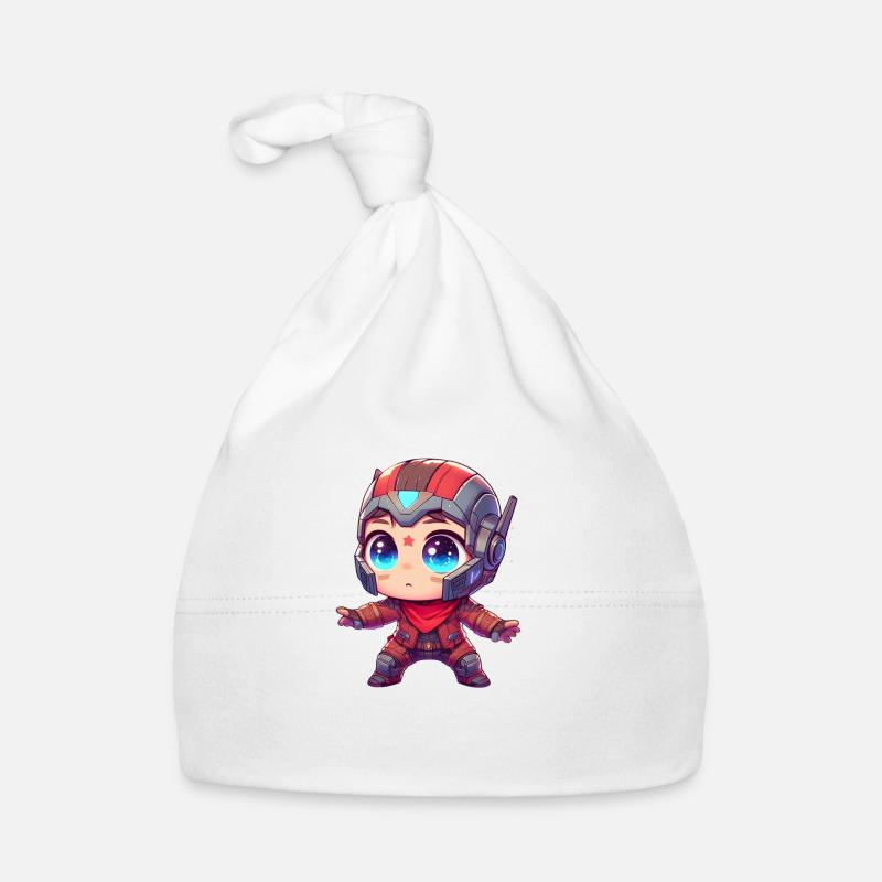 SpaceRanger - Bonnet bio Bébé - blanc