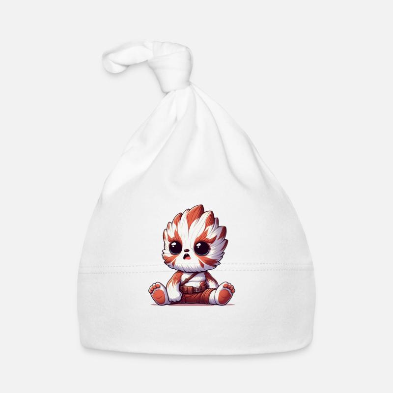 Chibik - Bonnet bio Bébé - blanc