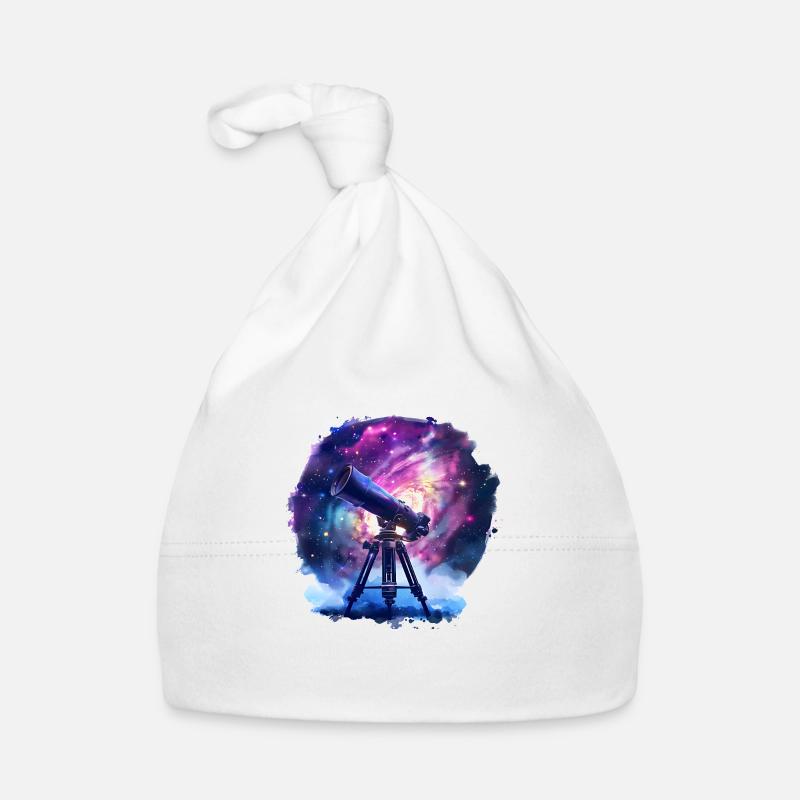 Découvrez les merveilles du cosmos Bonnet bio Bébé