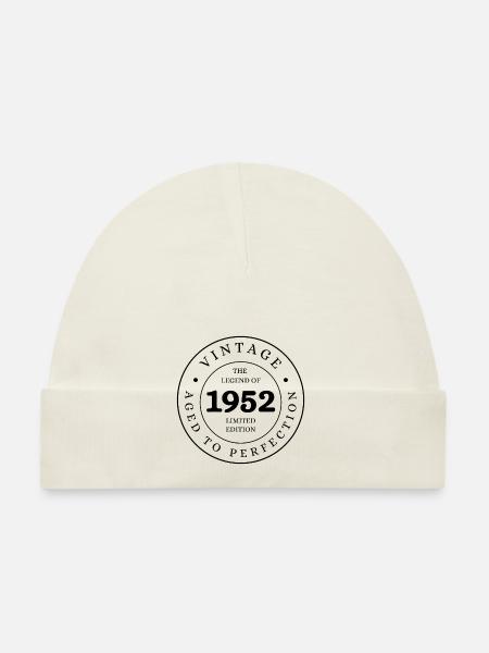 The legend of 1952 limited edition - Organic Baby Cap - white - Front