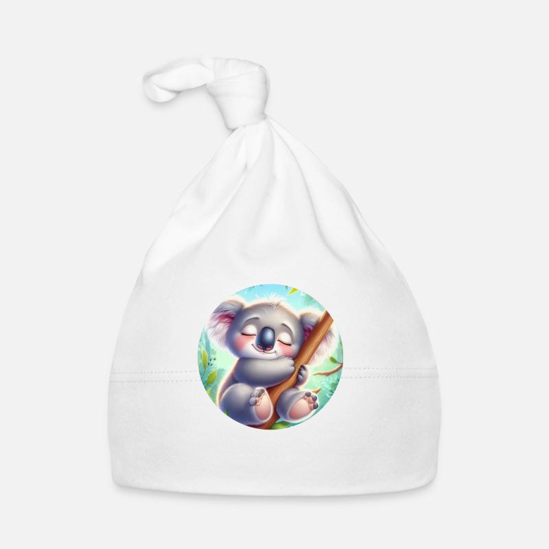 Koala heureux Koala Ours Koala Bonnet bio Bébé
