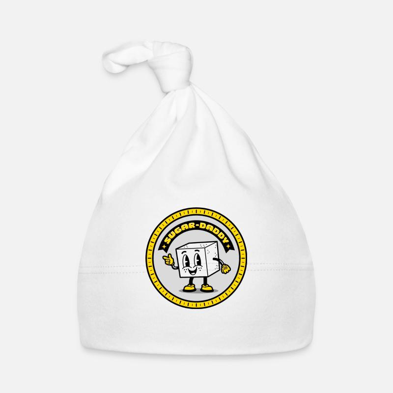 Sugar daddy in a circle Organic Baby Cap