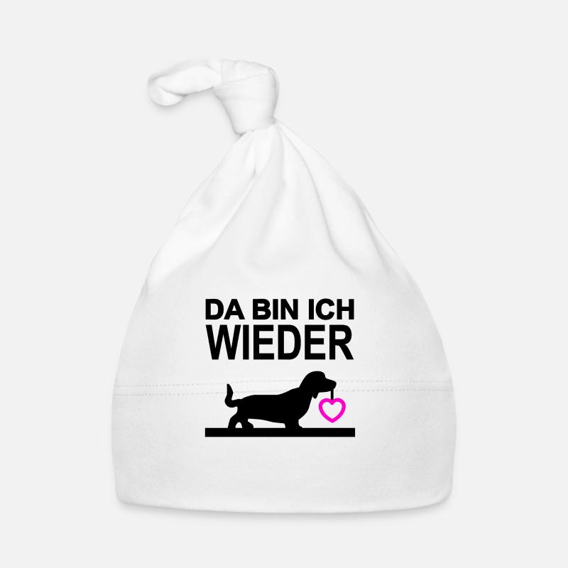 Dachshund Organic Baby Cap
