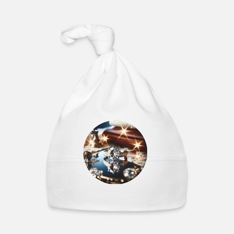 Diamond Organic Baby Cap