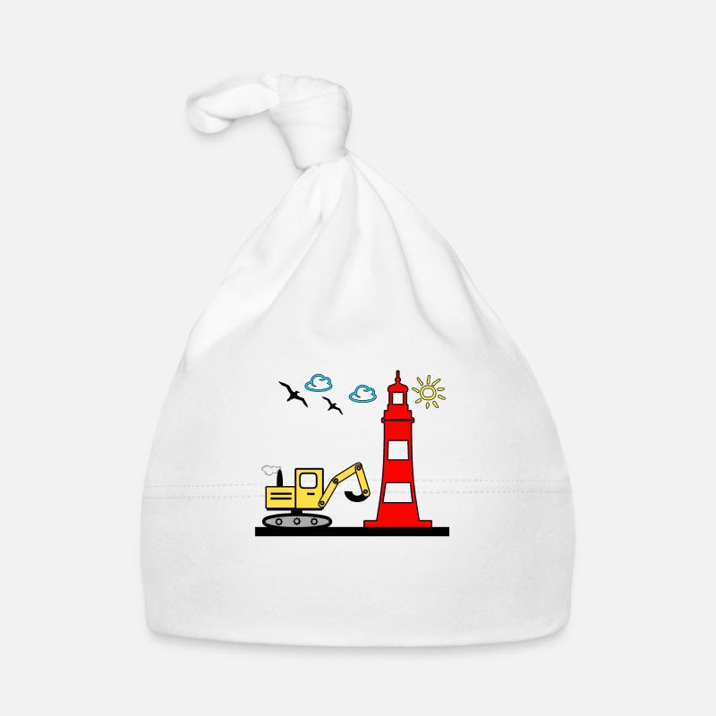 Excavator Organic Baby Cap