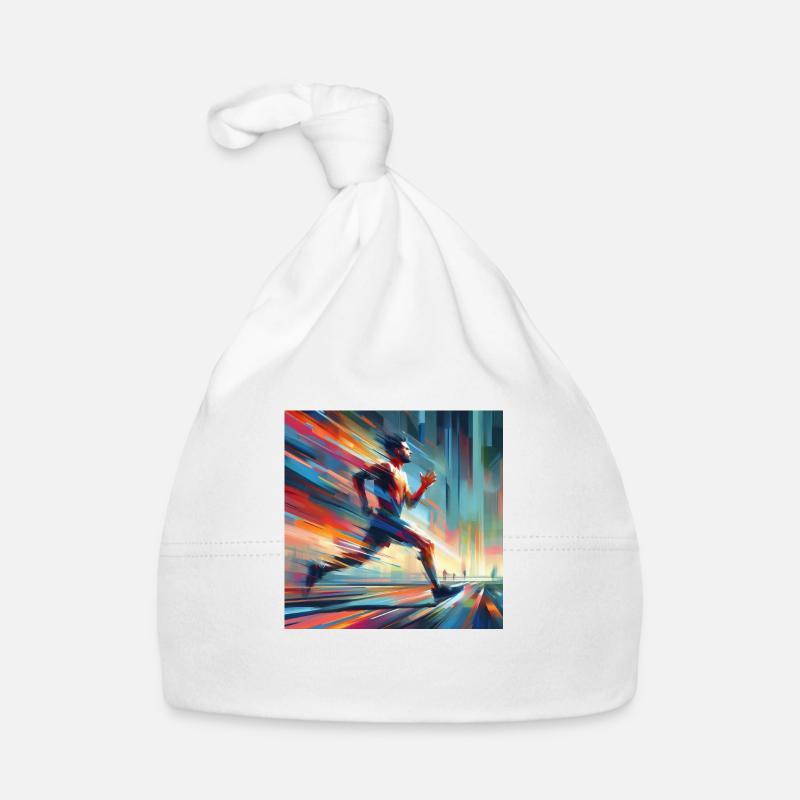 Running Man 2 Organic Baby Cap