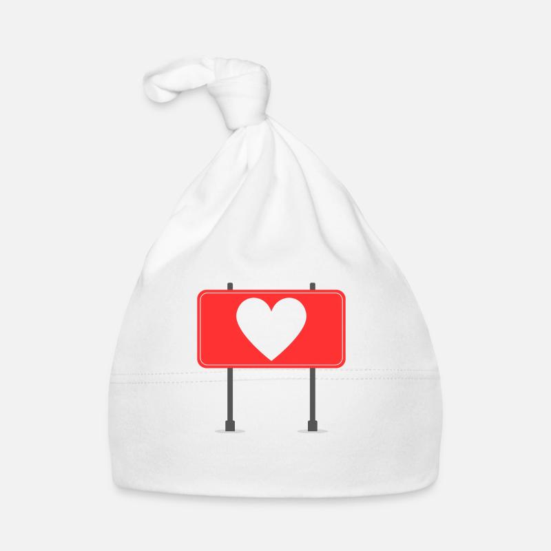 Liebes-Panel Baby Bio-Mütze