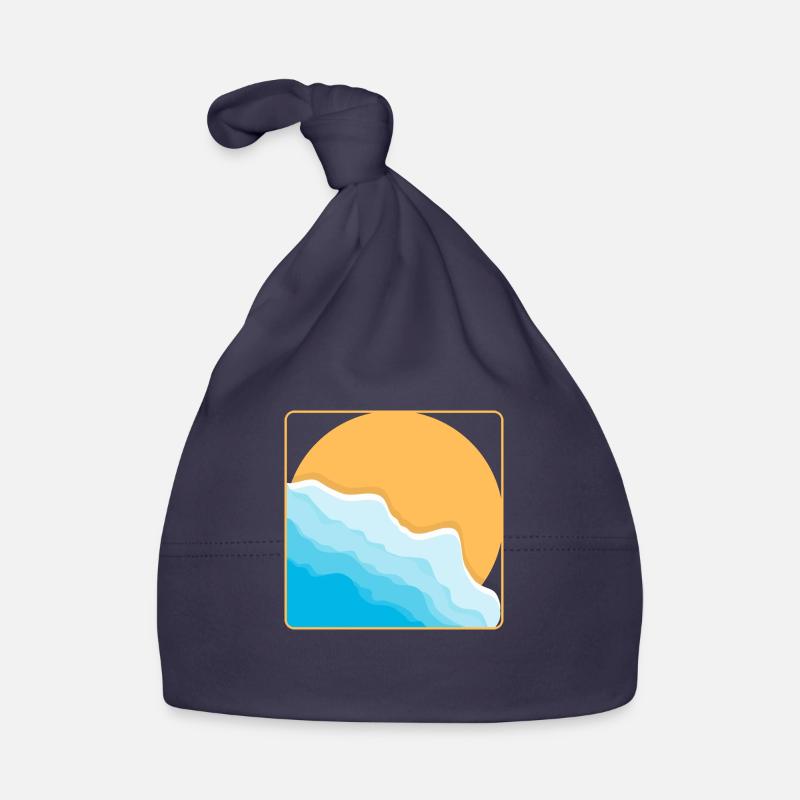 Spiaggia Cappellino ecologico per neonato