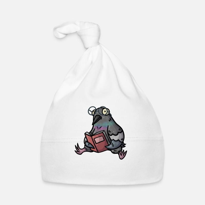 colombe - Bonnet bio Bébé - blanc