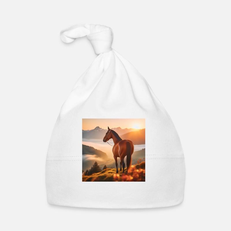 Art du cheval Bonnet bio Bébé