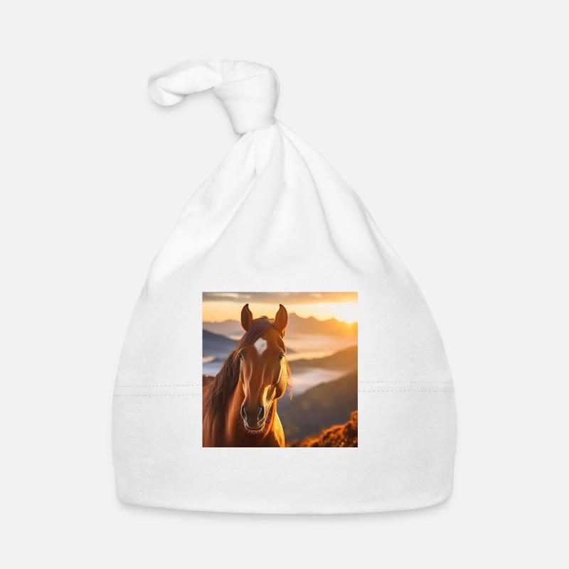 Art du cheval Bonnet bio Bébé