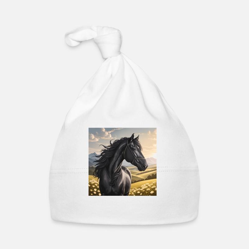 Art du cheval Bonnet bio Bébé