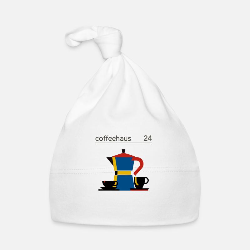 Bauhaus Minimalism Design Bialetti Coffee Organic Baby Cap