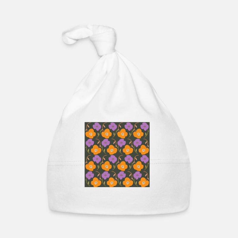 F63 - Bonnet bio Bébé - blanc