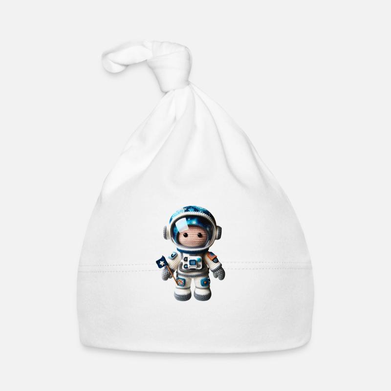 Petit astronaute de l’espace au crochet Bonnet bio Bébé