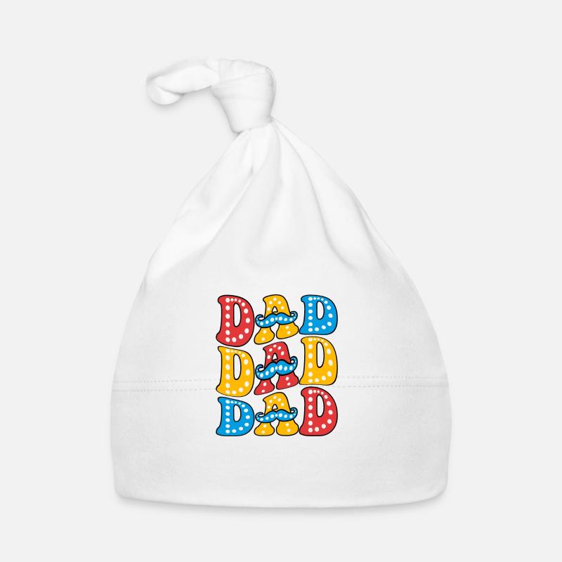DAD DAD DAD Organic Baby Cap