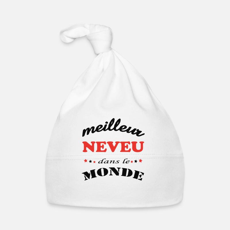 BESTER NEFFE DER WELT Baby Bio-Mütze