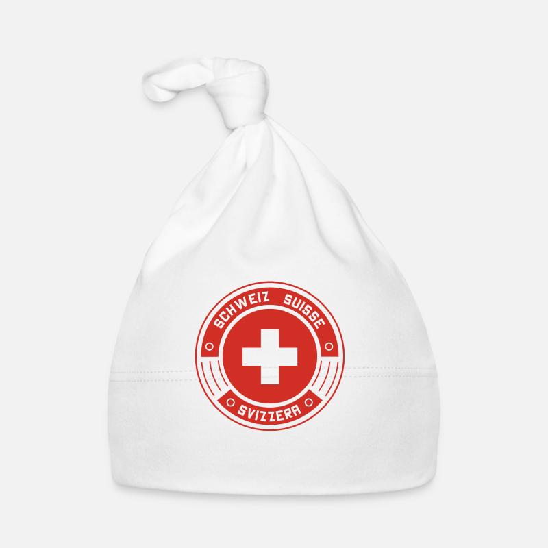 Schweiz Baby Bio-Mütze