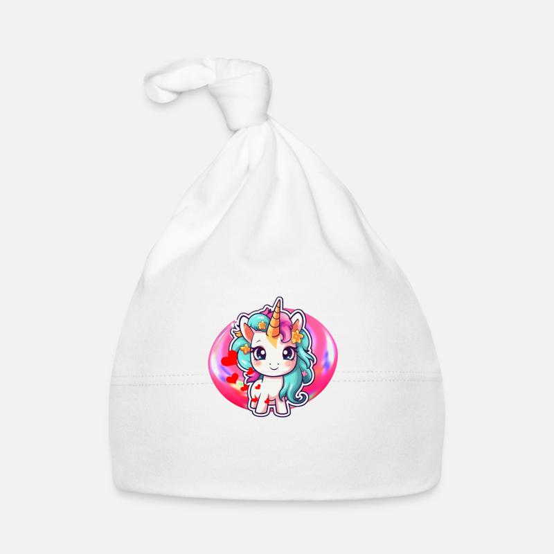 Licorne Bonnet bio Bébé