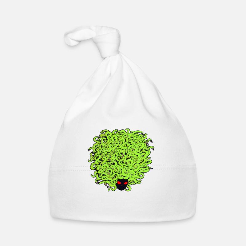 Médusa Chevelue 2 Bonnet bio Bébé
