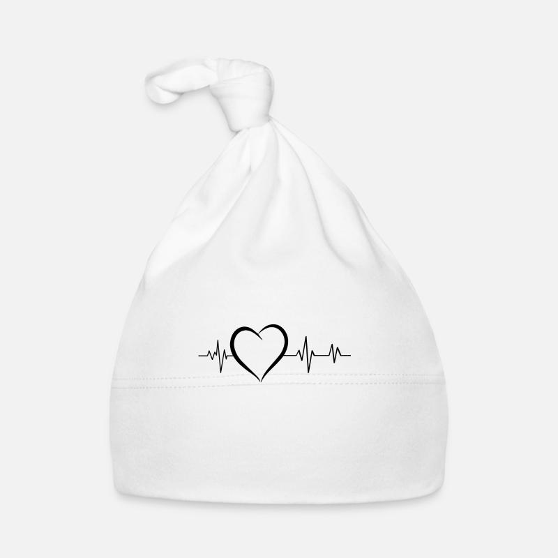 heartbeat Organic Baby Cap