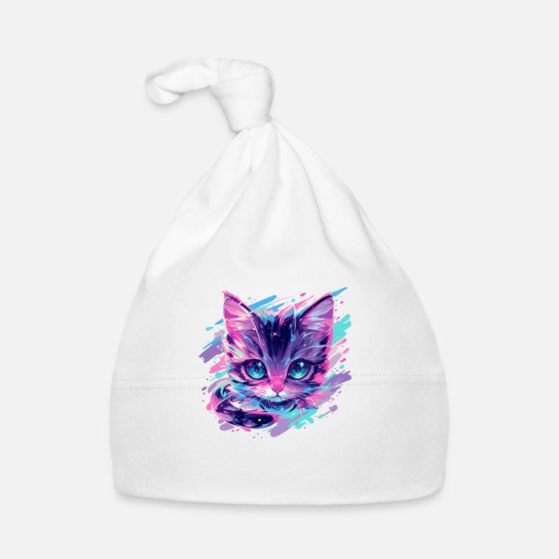 Kosmische Katze Baby Bio-Mütze