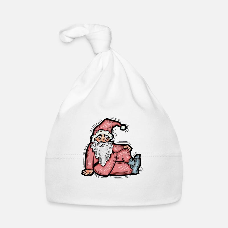 Santa Claus Organic Baby Cap