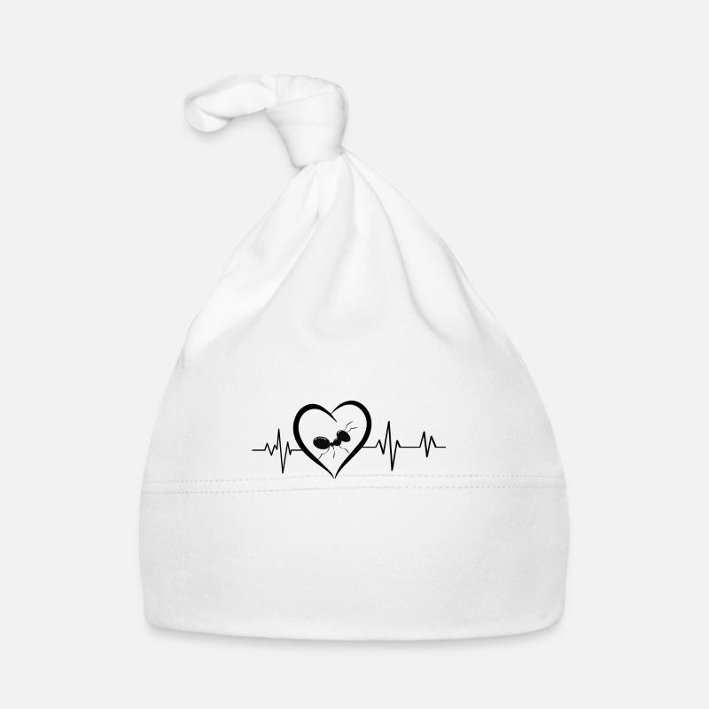 Herzschlag-Ameise Baby Bio-Mütze