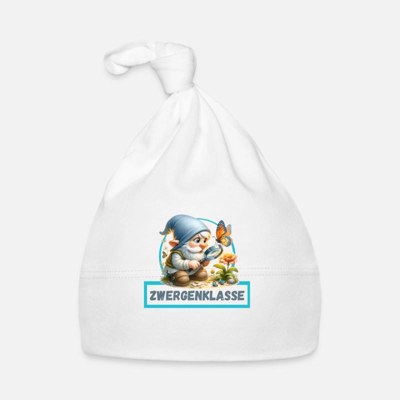 Conception de classe naine naine et papillon Bonnet bio Bébé