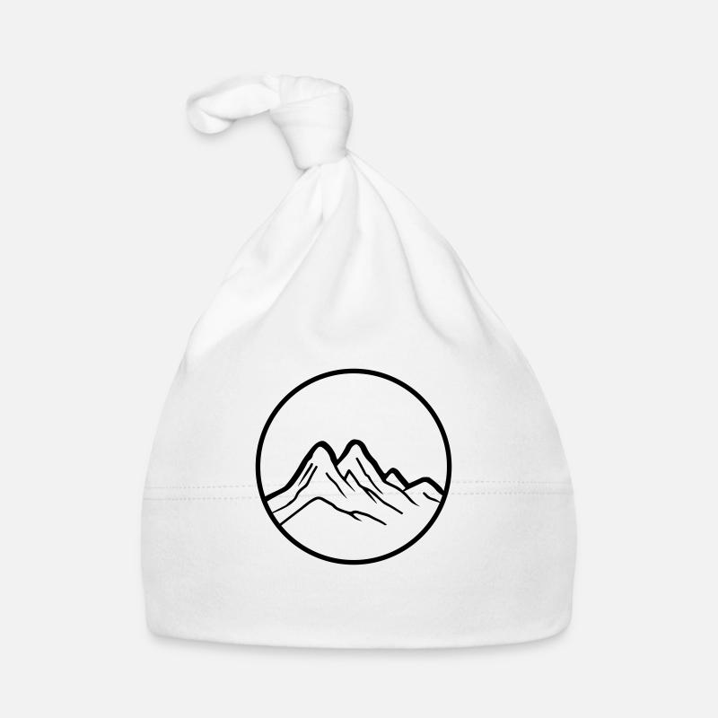 Montagnes 2 Bonnet bio Bébé