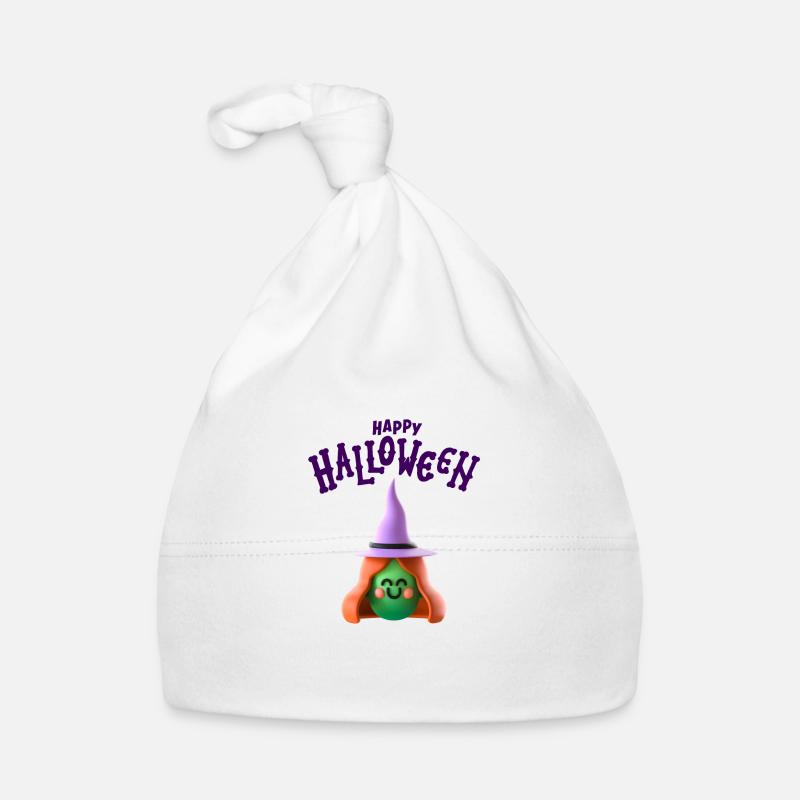 Spooky Cute Halloween Fun Organic Baby Cap