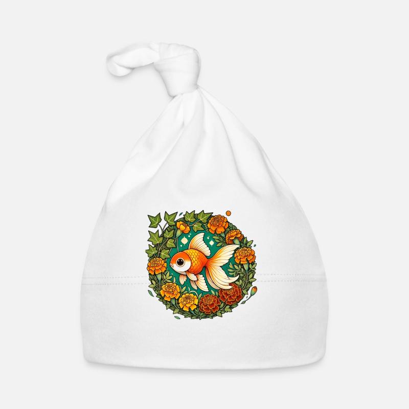 Goldfish Organic Baby Cap