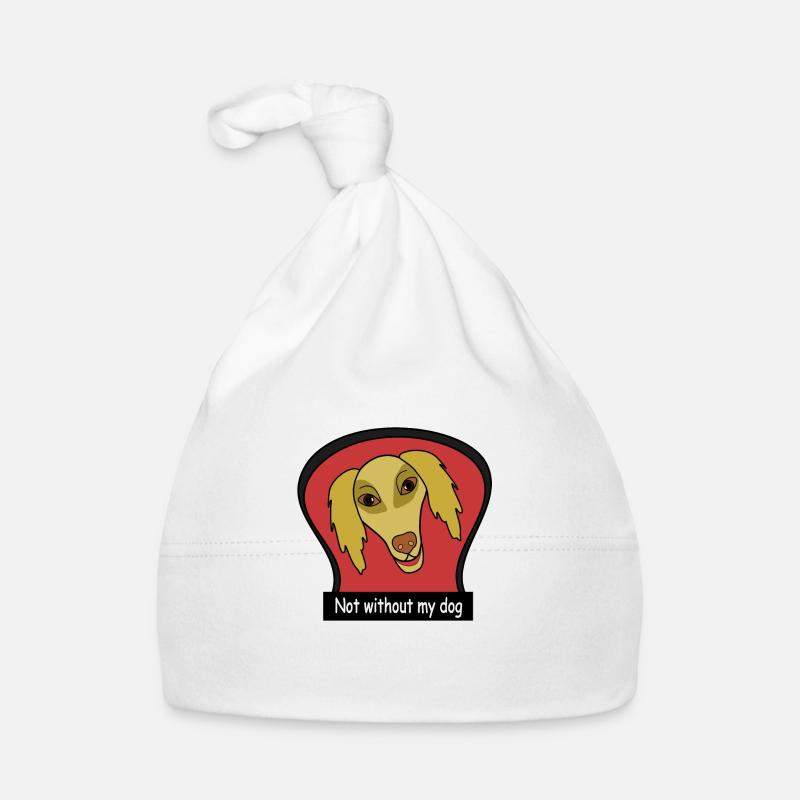 Not without my dog Organic Baby Cap