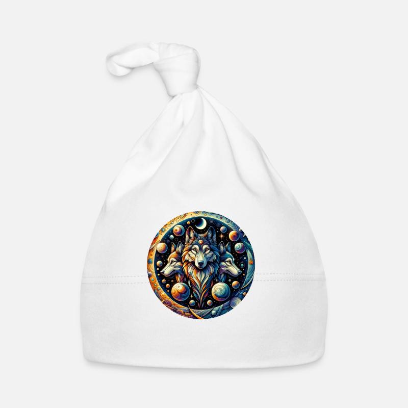 Wolf Baby Bio-Mütze
