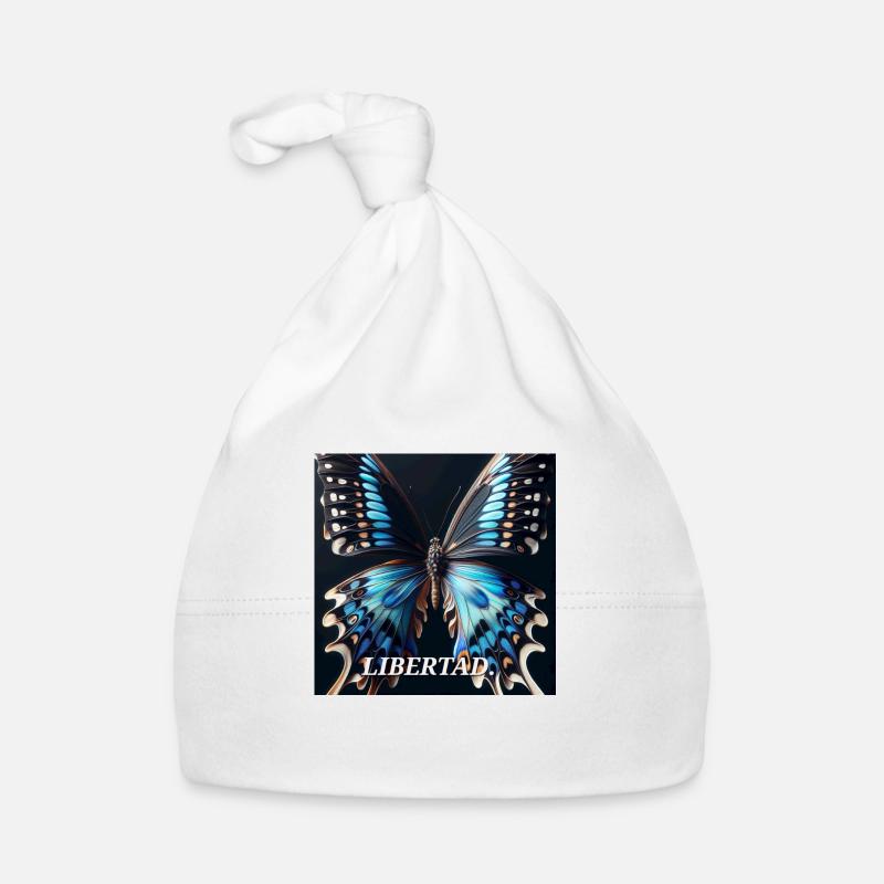🦋 Schmetterling 🦋 Baby Bio-Mütze