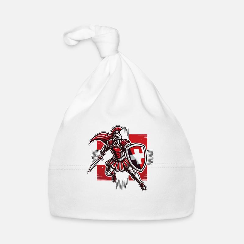 Gladiator Schweiz 6 Baby Bio-Mütze