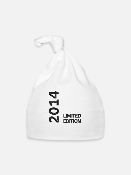 2014 limited edition - Bonnet bio Bébé - blanc - Devant