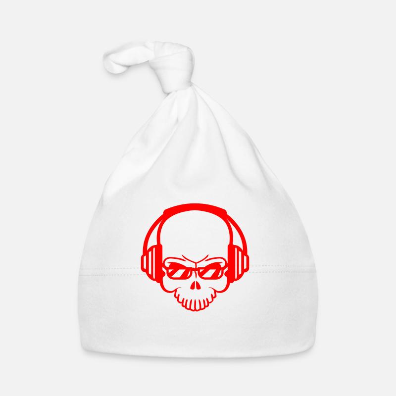 Skull Skeleton Skull Horror Halloween Head Organic Baby Cap