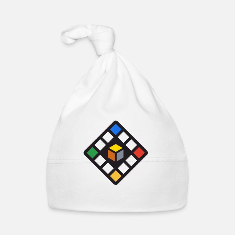 Boardgamez - Die besten Brettspiele - Logo Baby Bio-Mütze