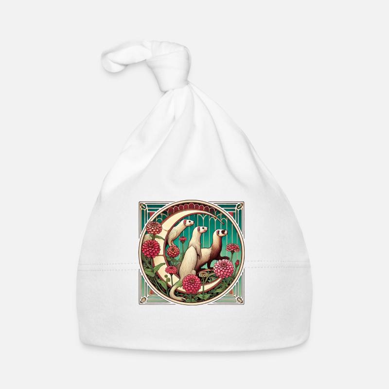 Ferrets Organic Baby Cap