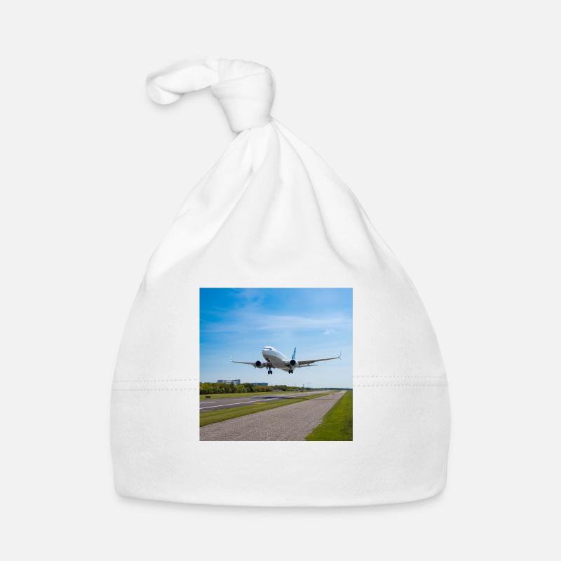 Airplane Organic Baby Cap