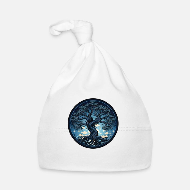 Baum, Ornamentbaum Baby Bio-Mütze