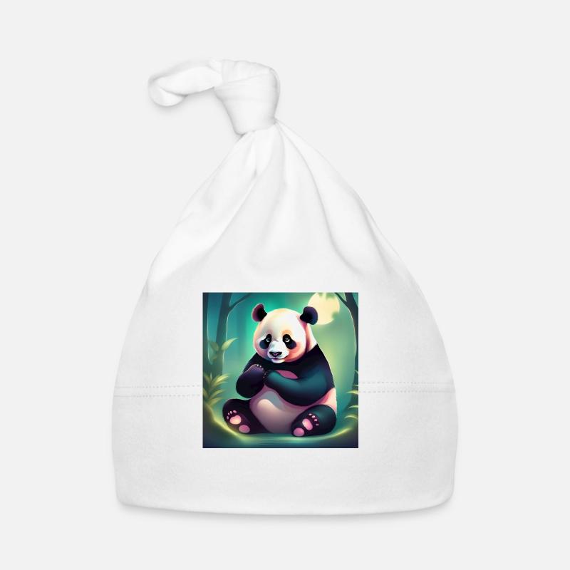 Pandabär Baby Bio-Mütze