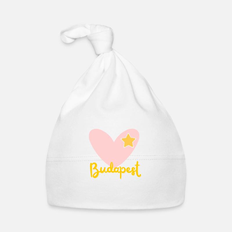 Budapest - Hungary - Souvenir - Gift Organic Baby Cap